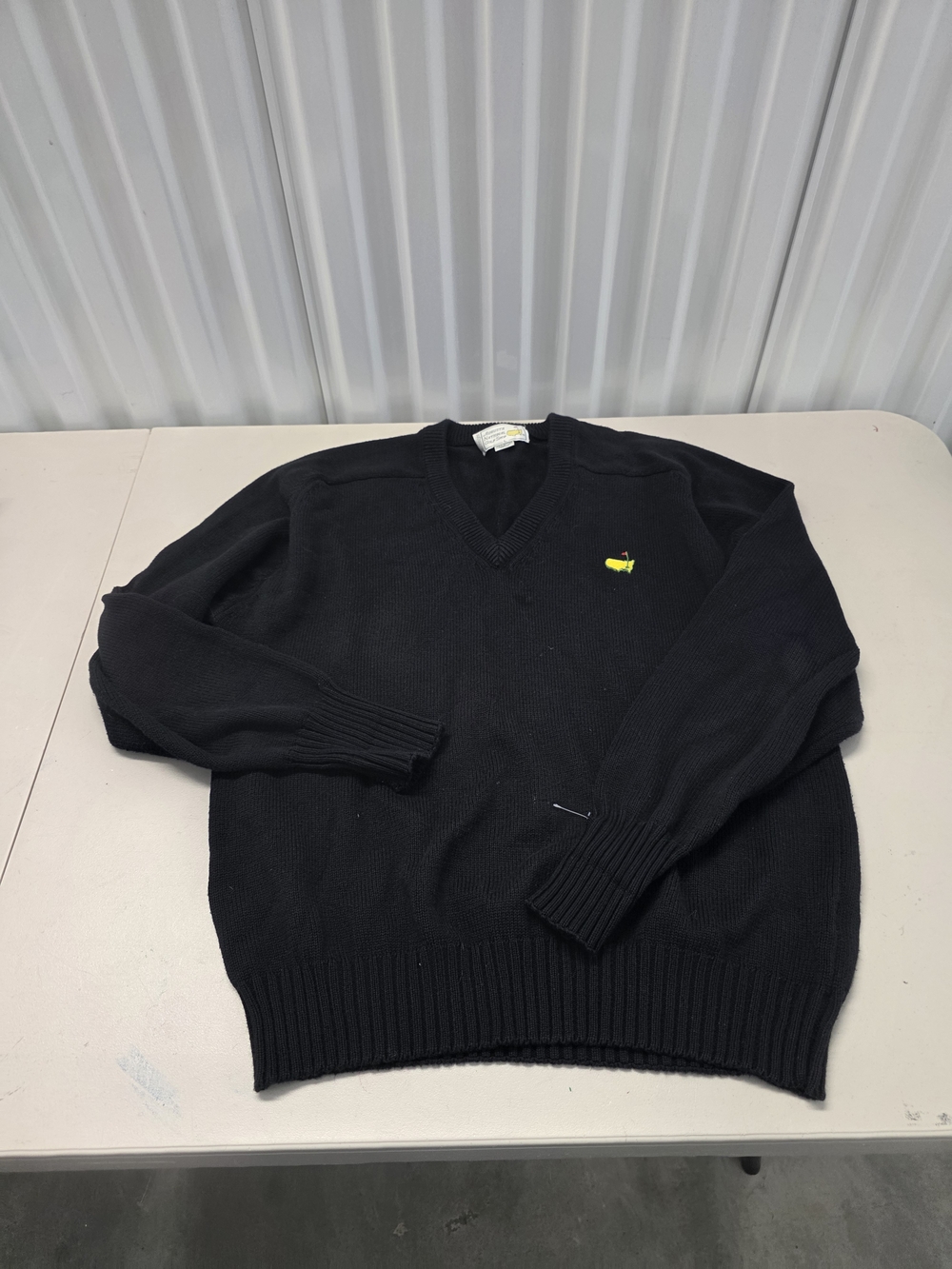 Vintage Augusta National Golf Sweater Mens Large Slazenger Masters Logo Pullover